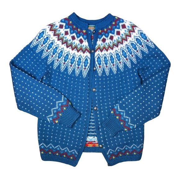 Vtg Norwegian sweater - Picture 1 of 11